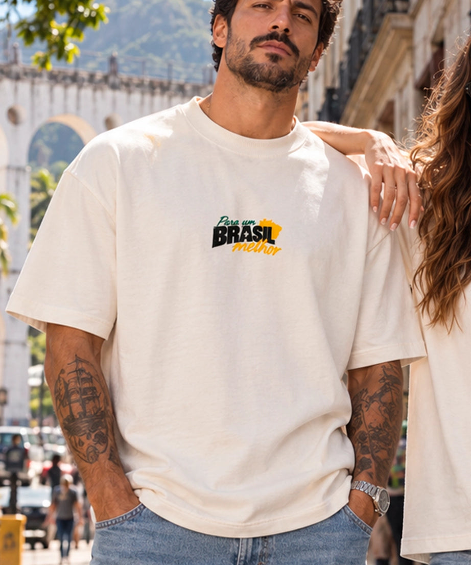 Camiseta Eleições 2026 Oversized Unissex