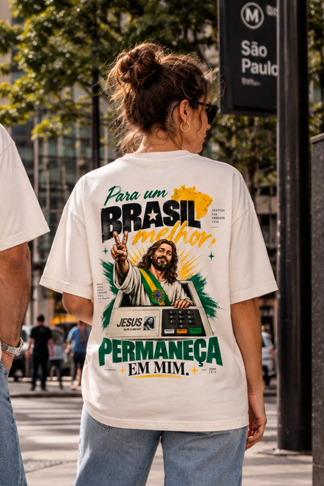 Camiseta Eleições 2026 Oversized Unissex