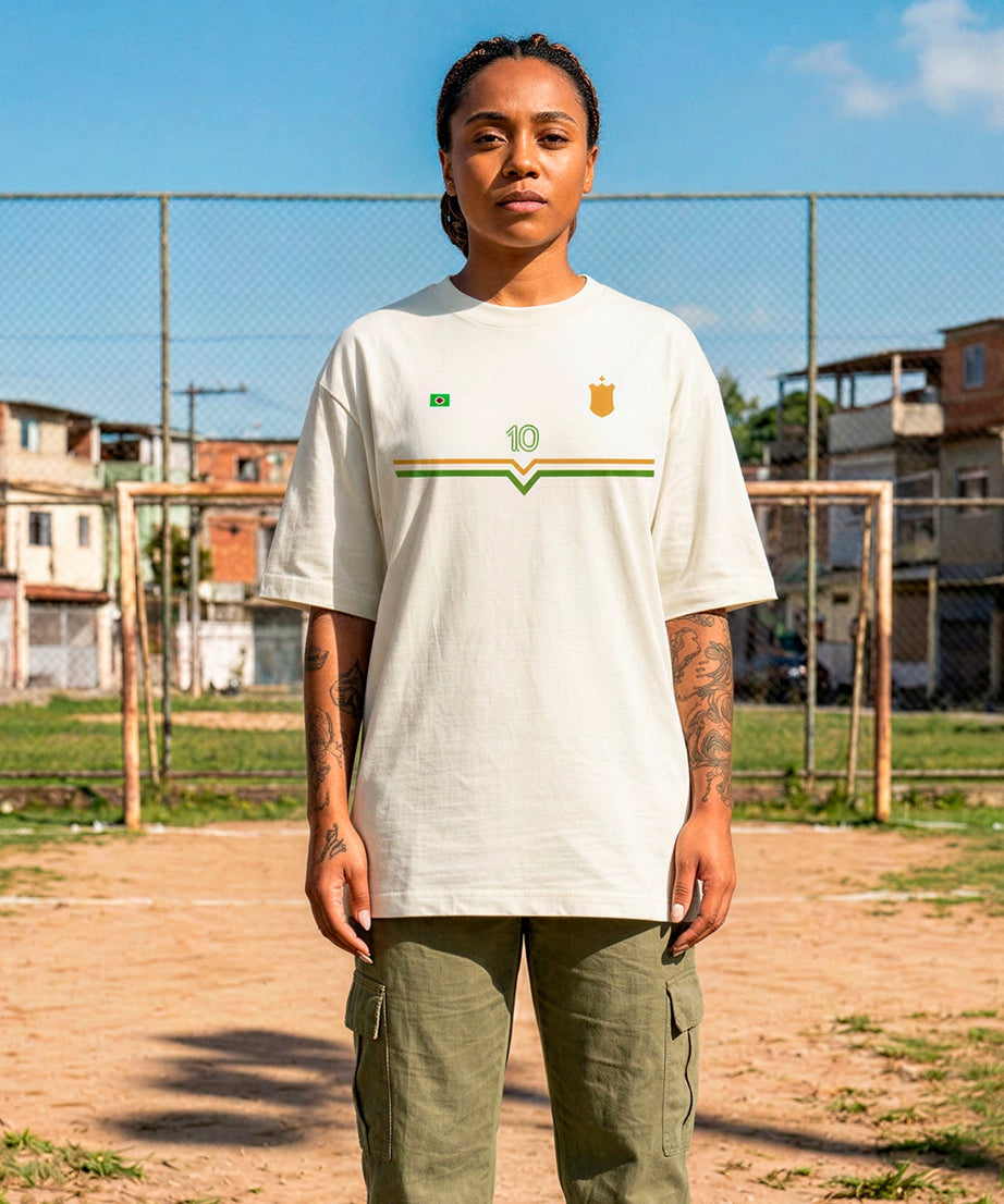 Camiseta Oversized Edição Especial Copa do Mundo 2026 Yahjess