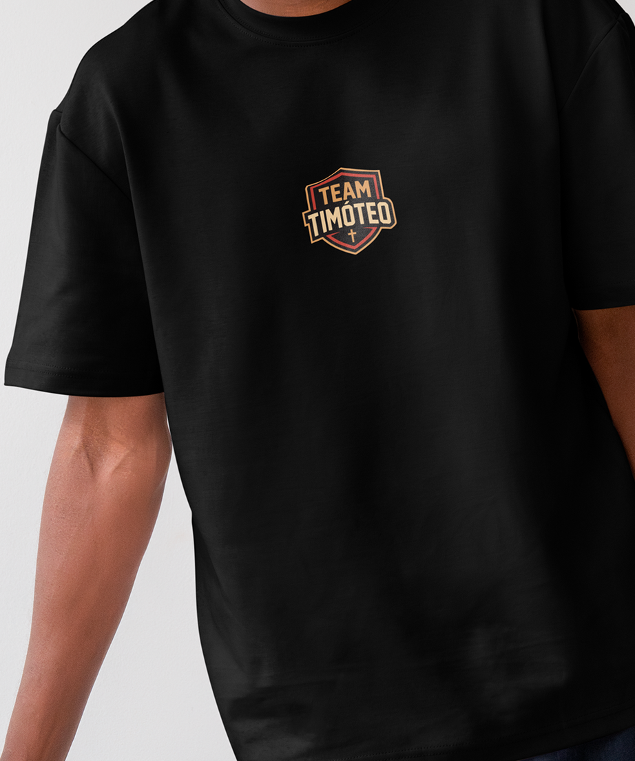 Camiseta Oversized Premium Unissex - Team Timóteo V2 Yahjess