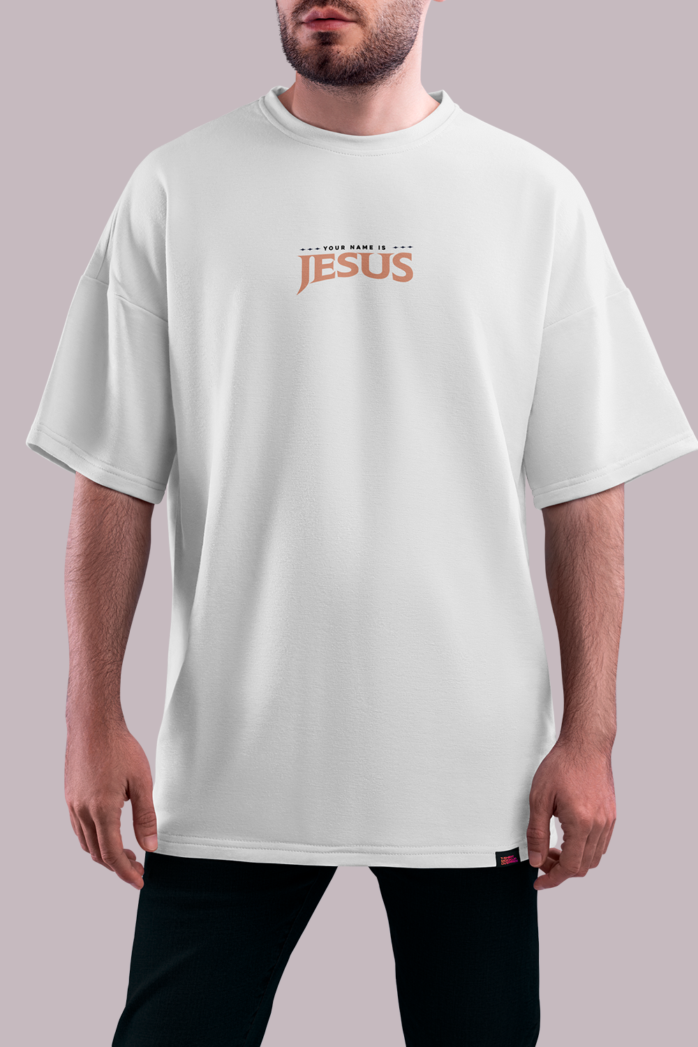 Camiseta Oversized Premium Unissex - Your Name is Jesus Yahjess