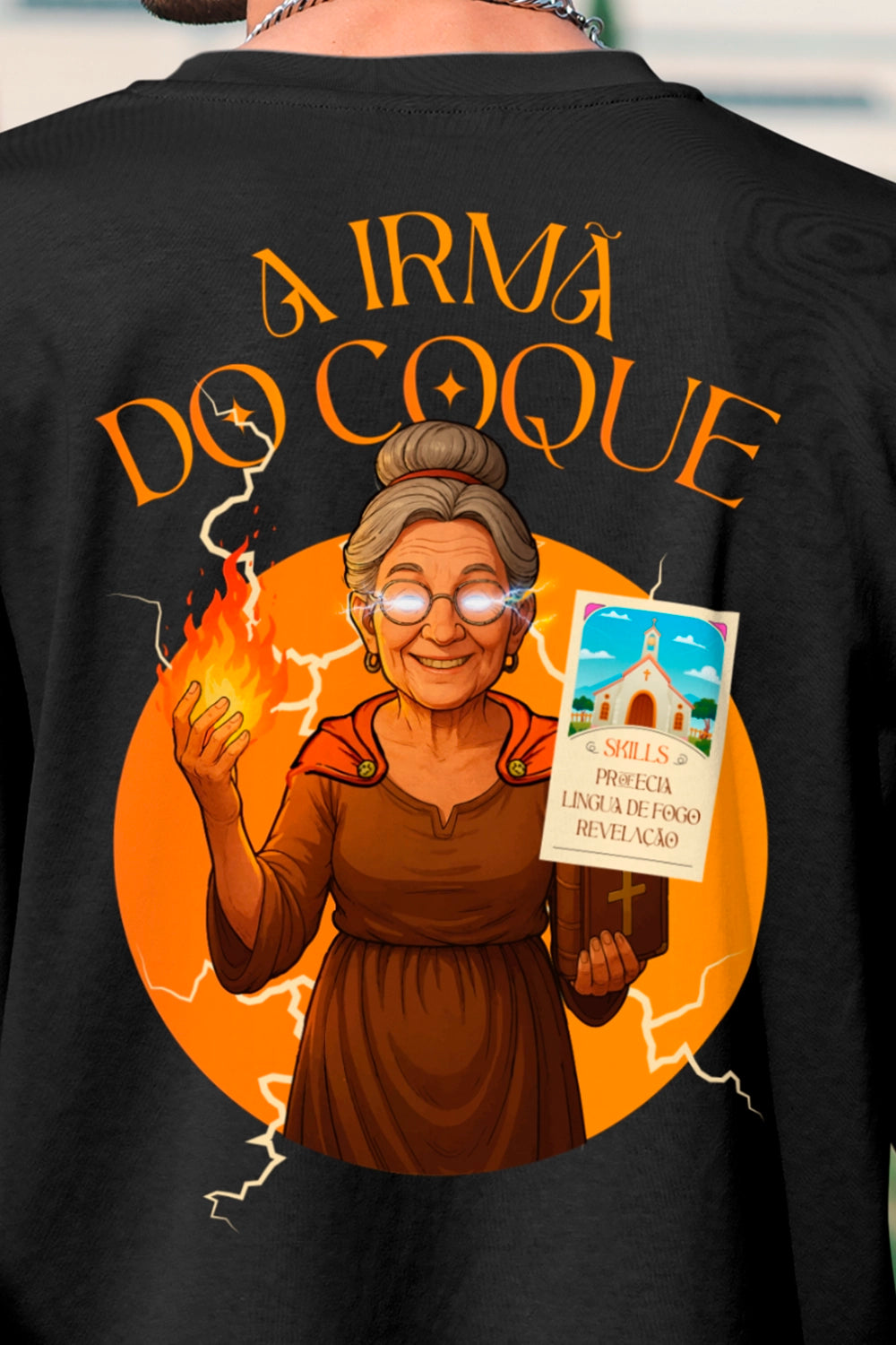 Camiseta Oversized Premium Unissex - Irmã do Coque Yahjess