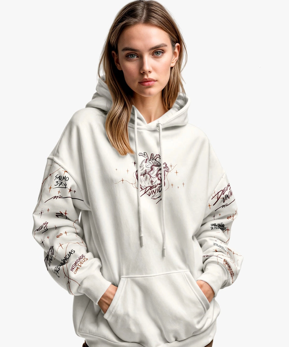 Moletom Feminino Deus Uniu Casal | Yahjess