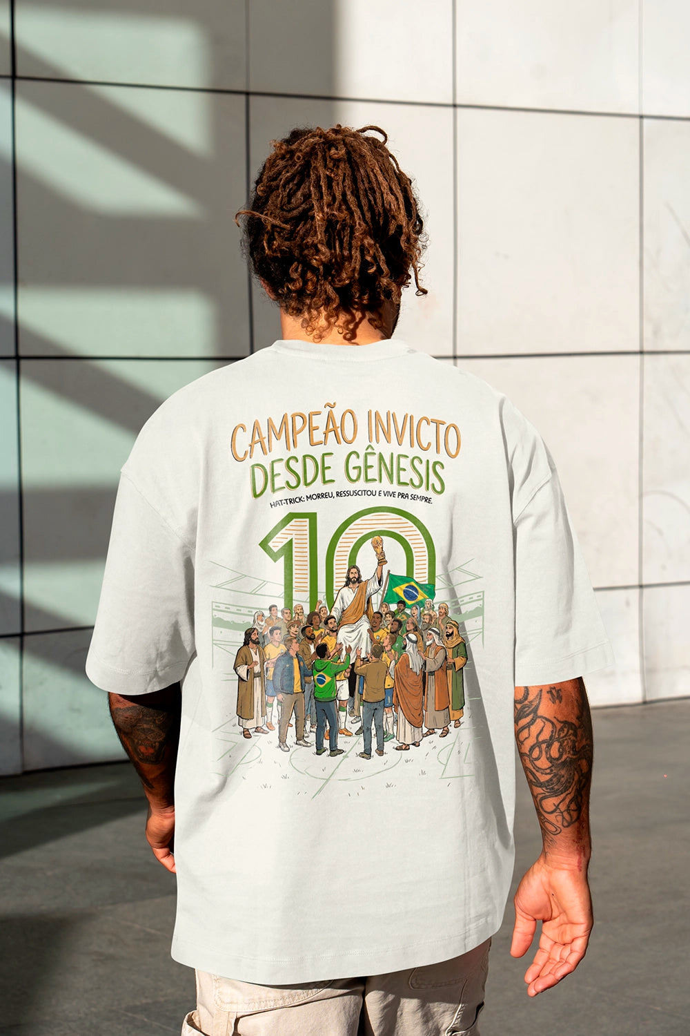 Camiseta Oversized Edição Especial Copa do Mundo 2026 - Yahjess