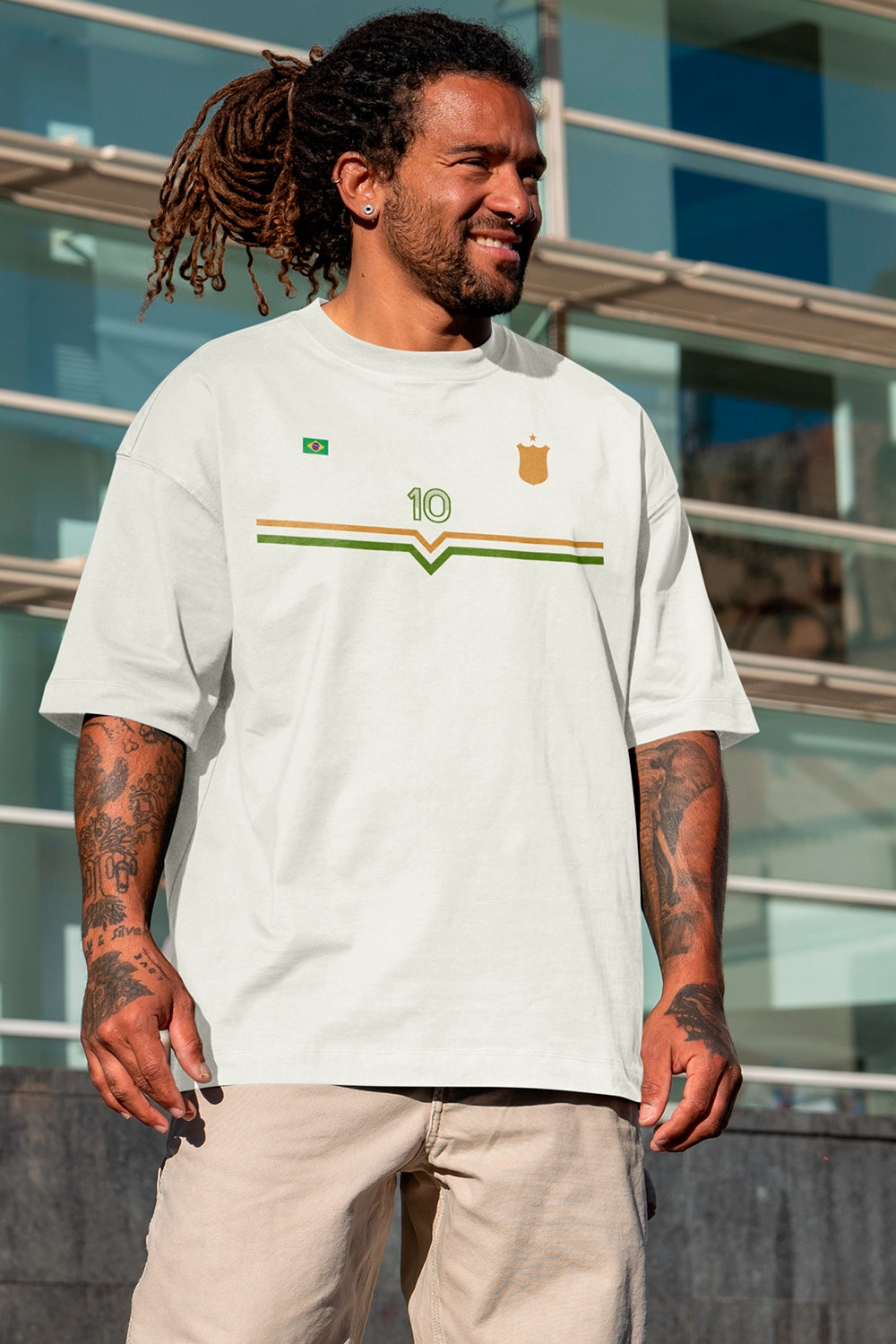 Camiseta Oversized Edição Especial Copa do Mundo 2026 - Yahjess