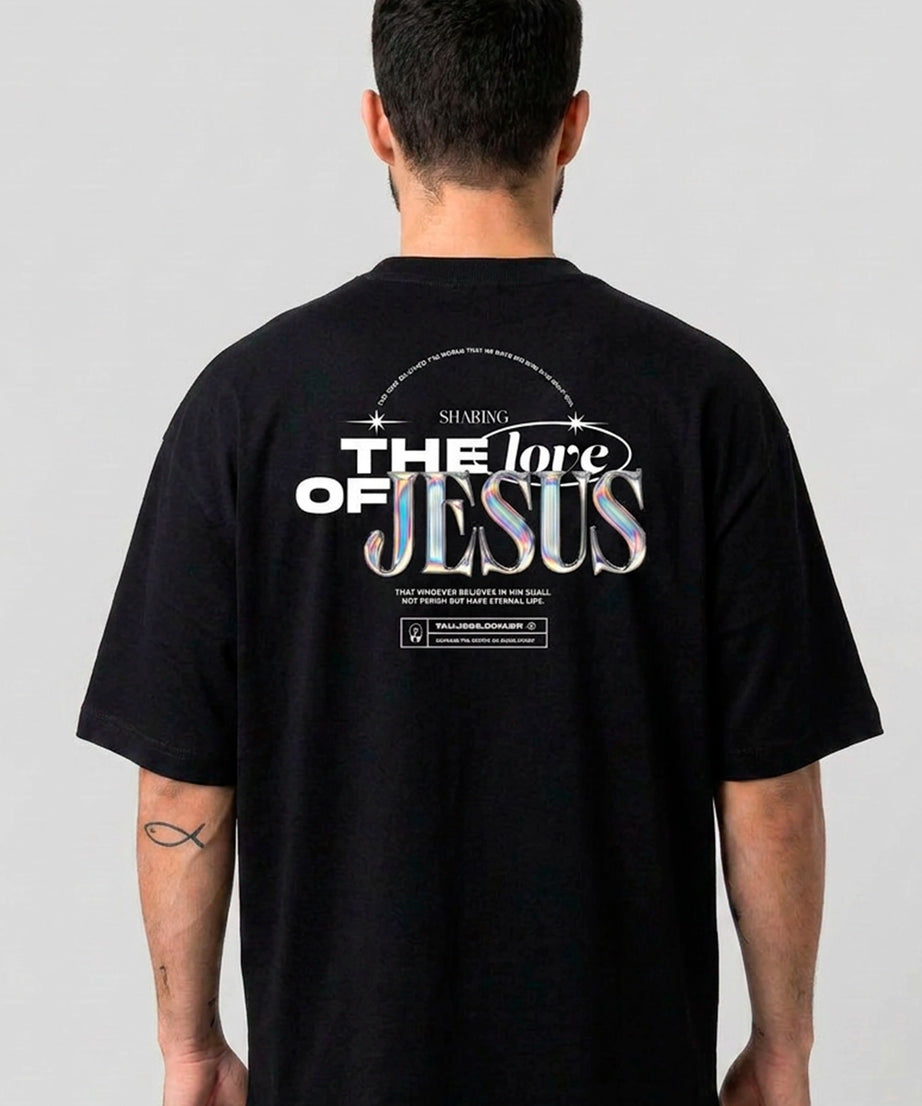 Camiseta Oversized Minimal Collection The Jesus - Yahjess