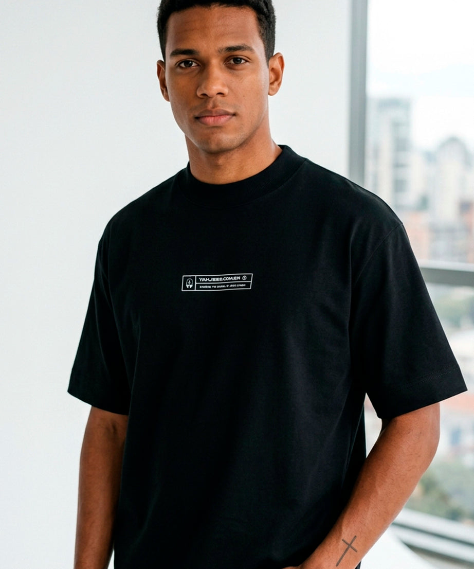 Camiseta Oversized Minimal Collection Jerusalem - Yahjess