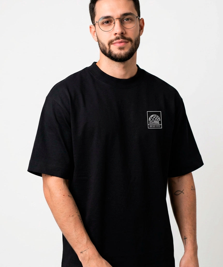 Camiseta Oversized Minimal Collection The Jesus - Yahjess