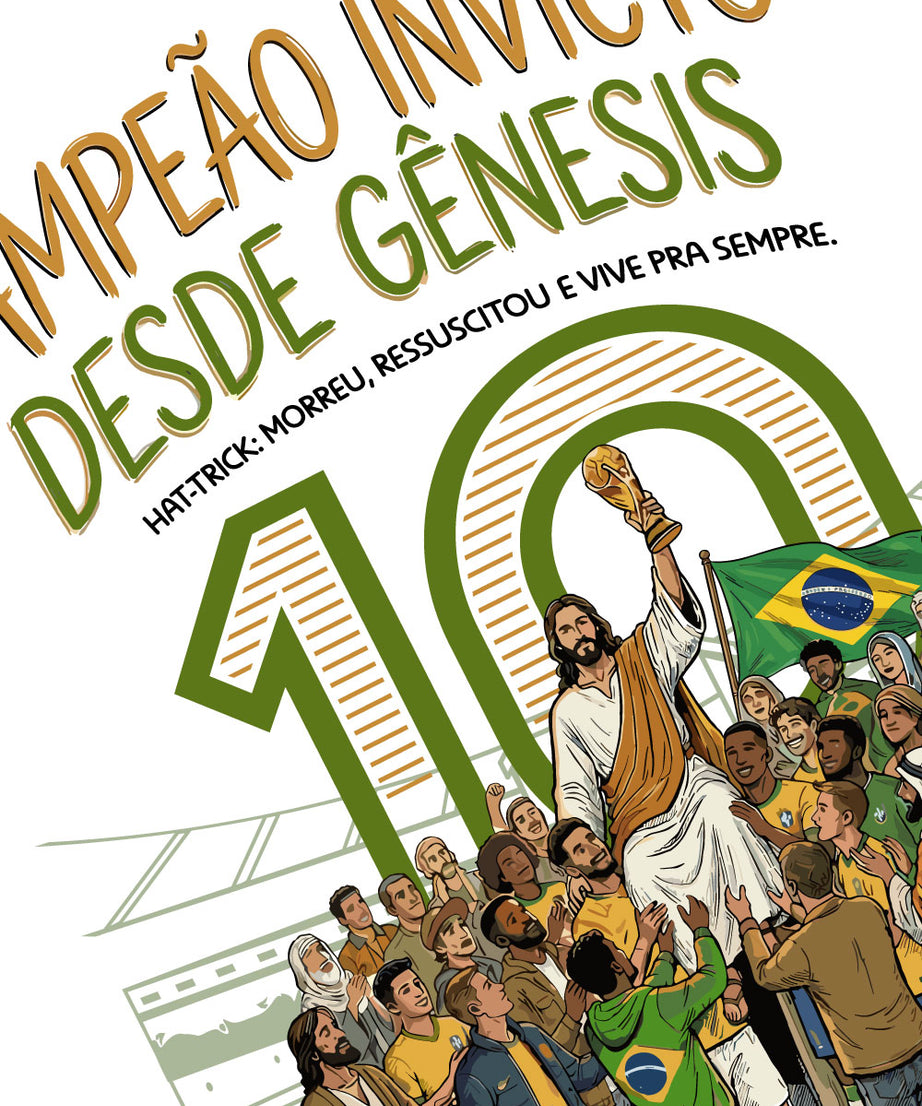 Camiseta Oversized Edição Especial Copa do Mundo 2026 - Yahjess