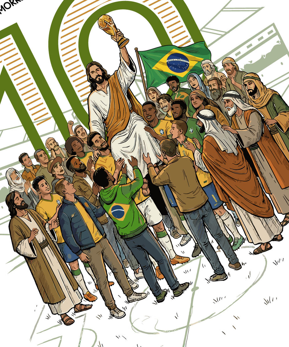 Camiseta Oversized Edição Especial Copa do Mundo 2026 - Yahjess