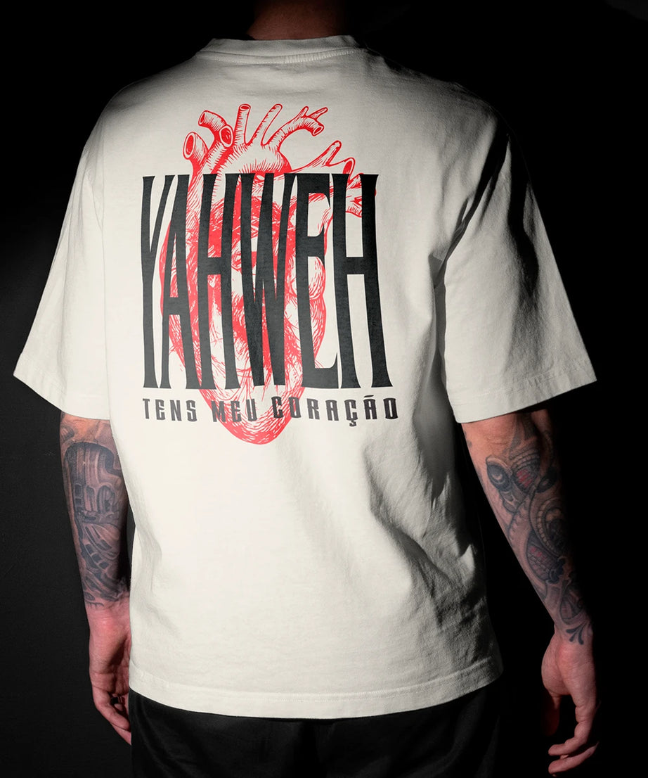 Camiseta Oversized Premium Unissex - Yahweh Yahjess