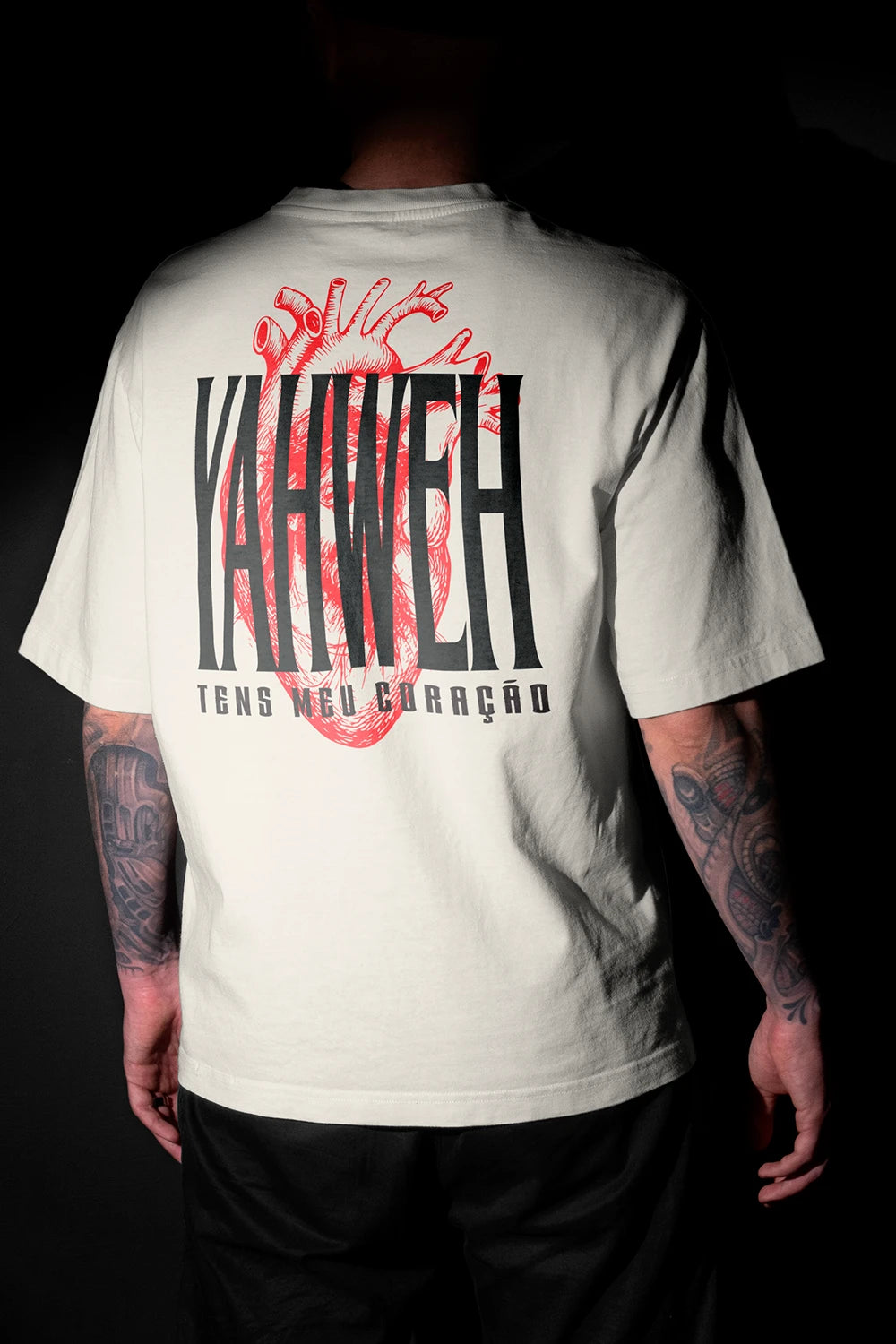 Camiseta Oversized Premium Unissex - Yahweh Yahjess