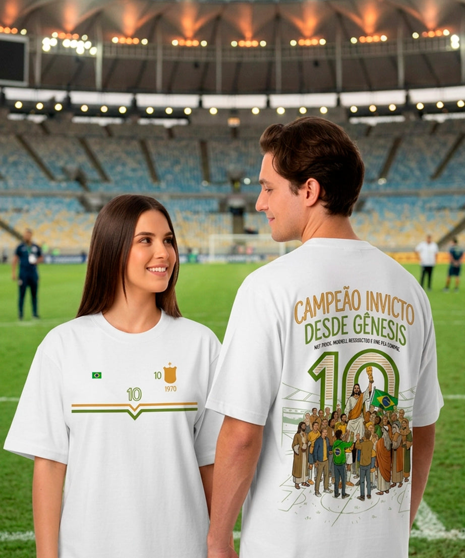 Camiseta Oversized Edição Especial Copa do Mundo 2026 - Yahjess