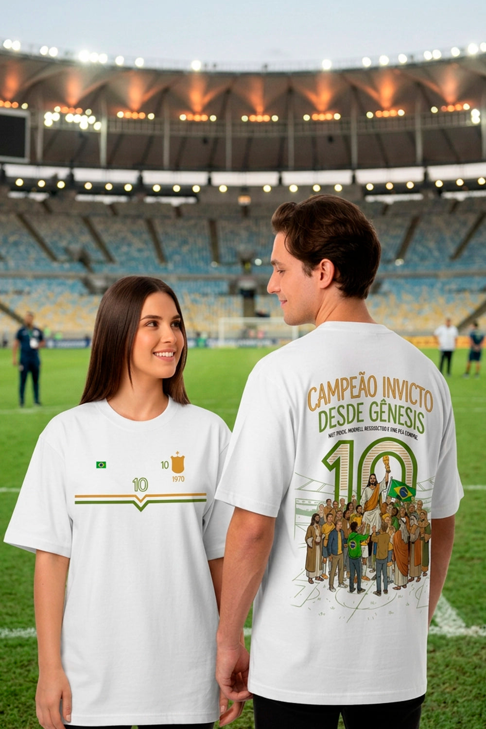 Camiseta Oversized Edição Especial Copa do Mundo 2026 - Yahjess