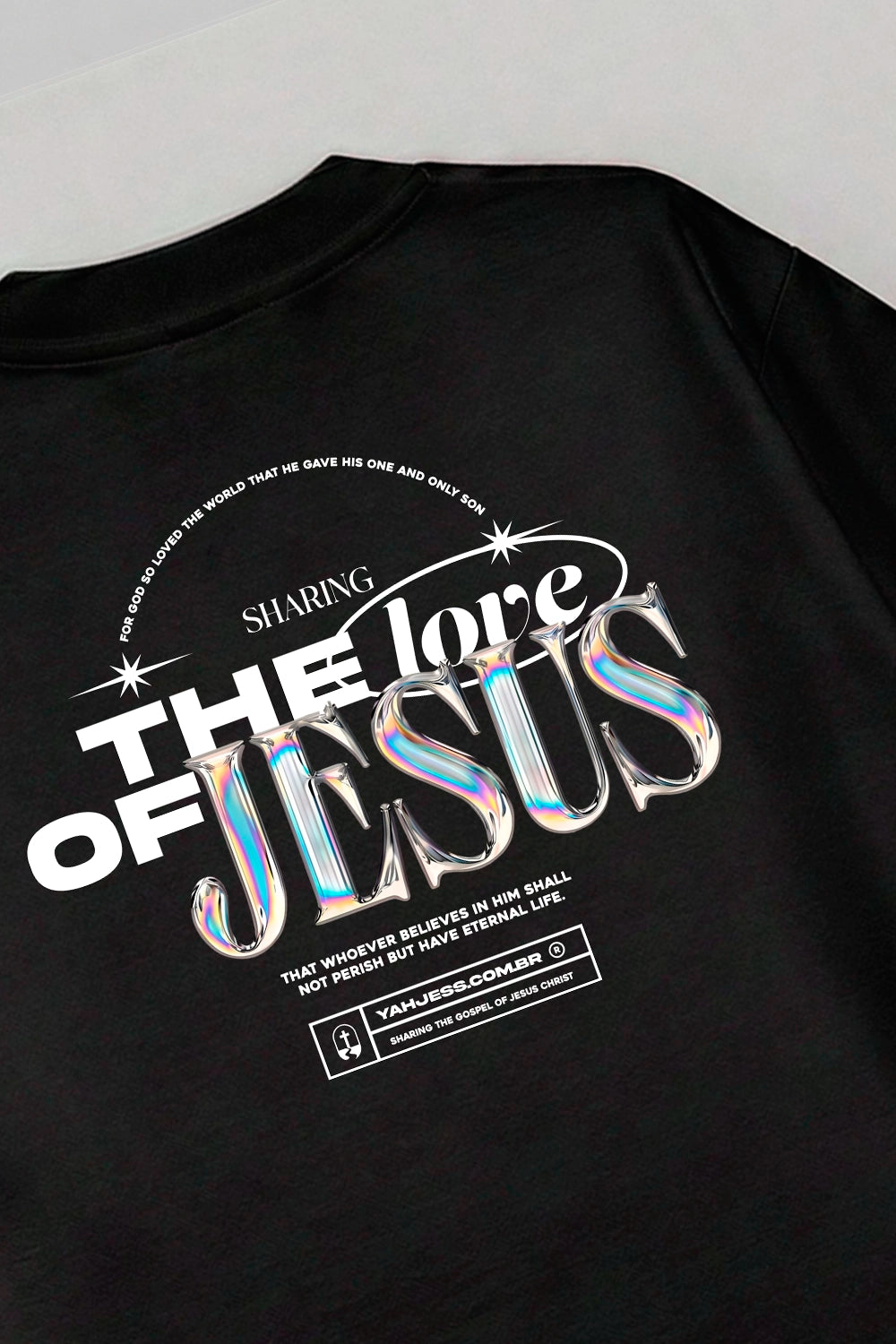 Camiseta Oversized Minimal Collection The Jesus - Yahjess