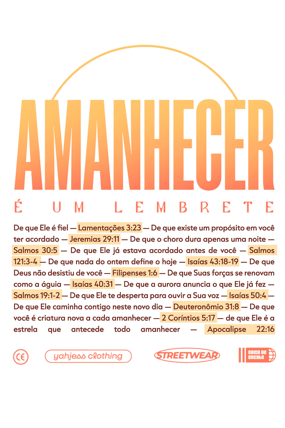 Camiseta Oversized Amanhecer - Yahjess