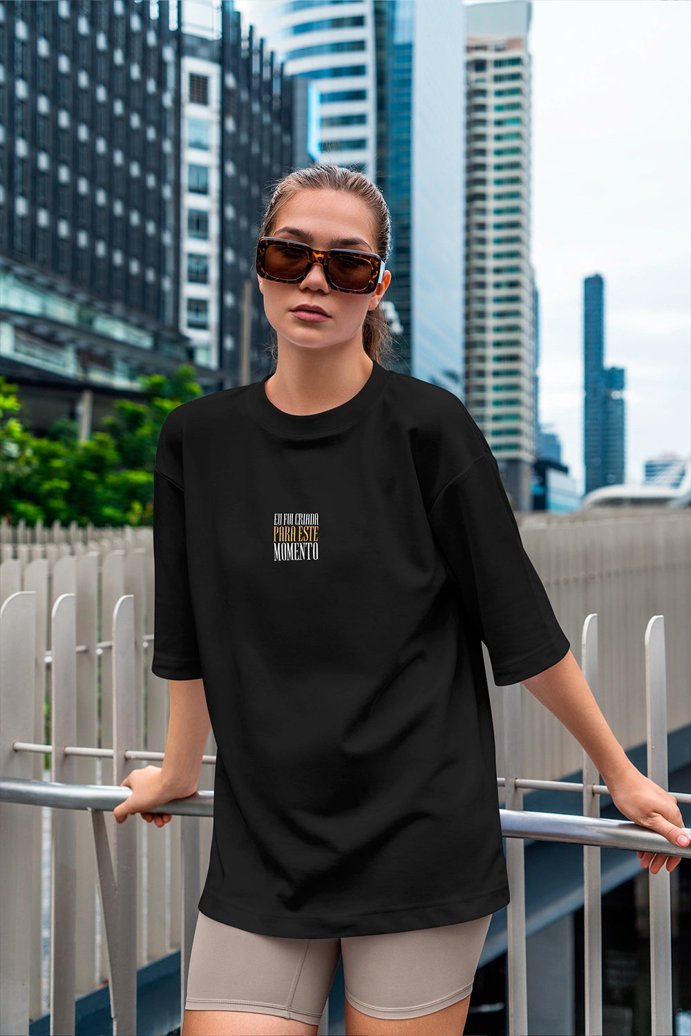 Camiseta Oversized Feminino - Ester