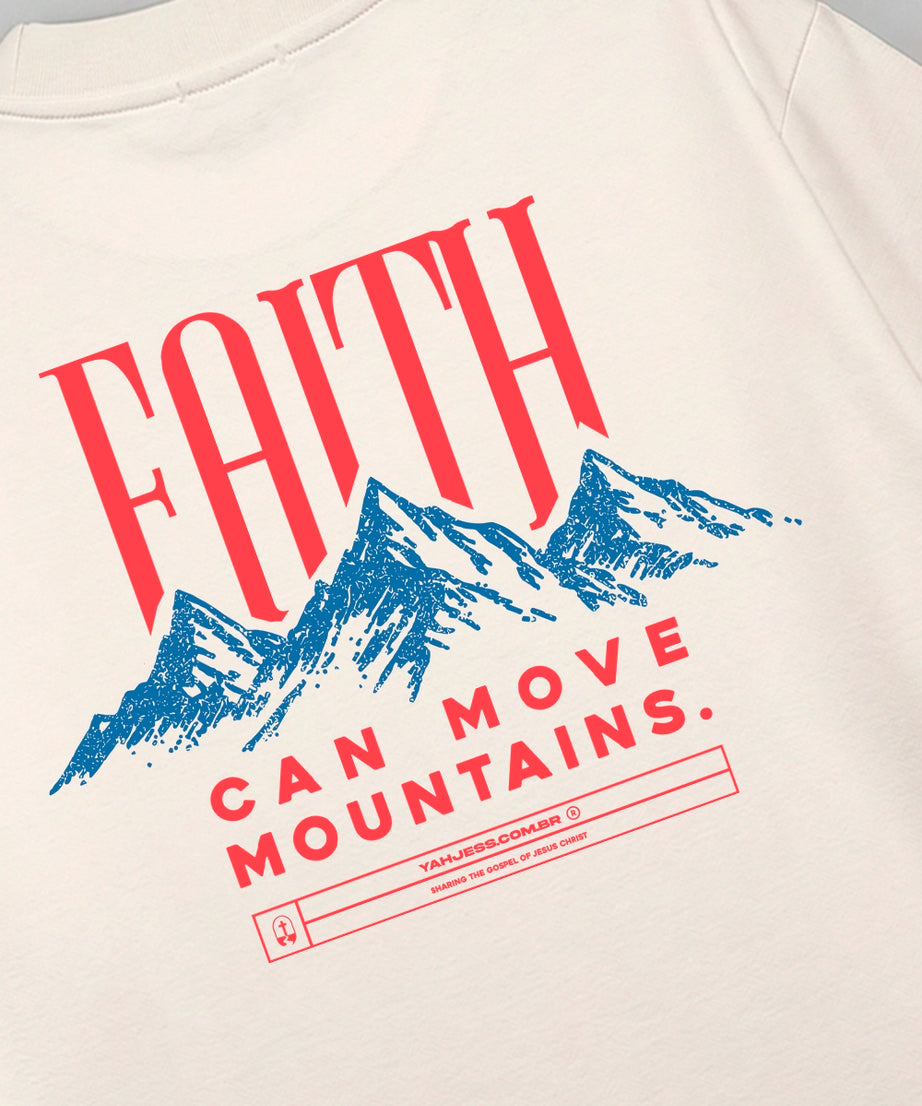 Camiseta Oversized Minimal Collection Faith - Yahjess