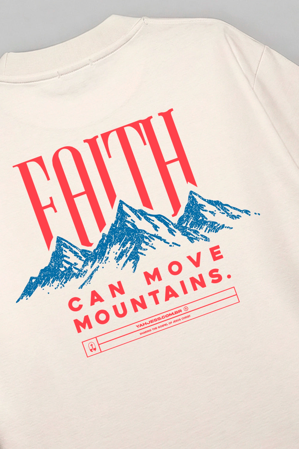 Camiseta Oversized Minimal Collection Faith - Yahjess