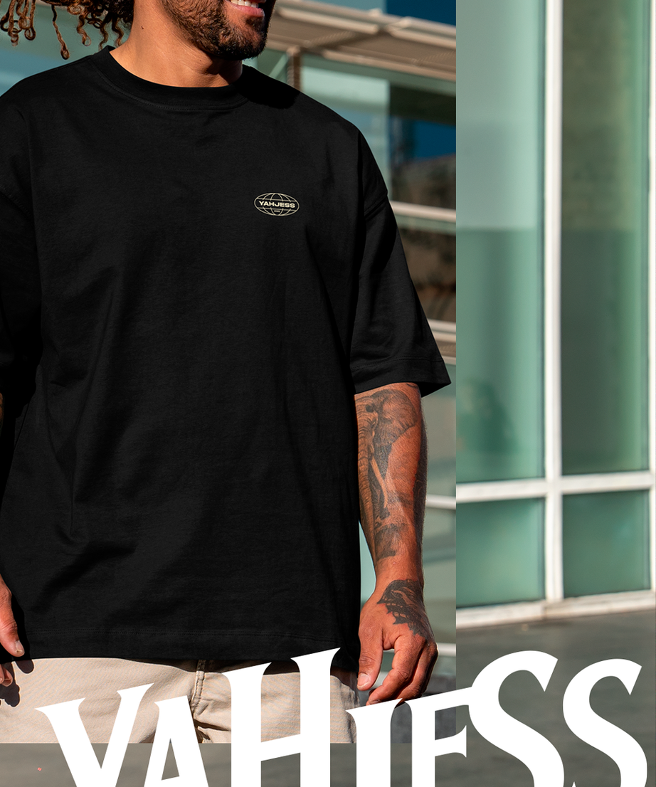 Camiseta Oversized Propósito Missionário - Yahjess