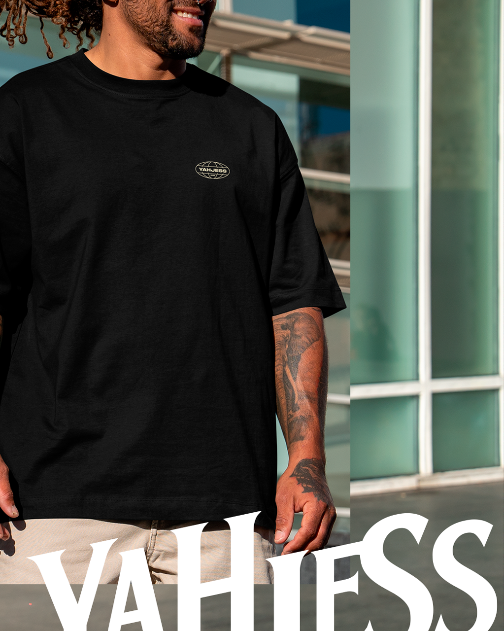 Camiseta Oversized Propósito Missionário - Yahjess