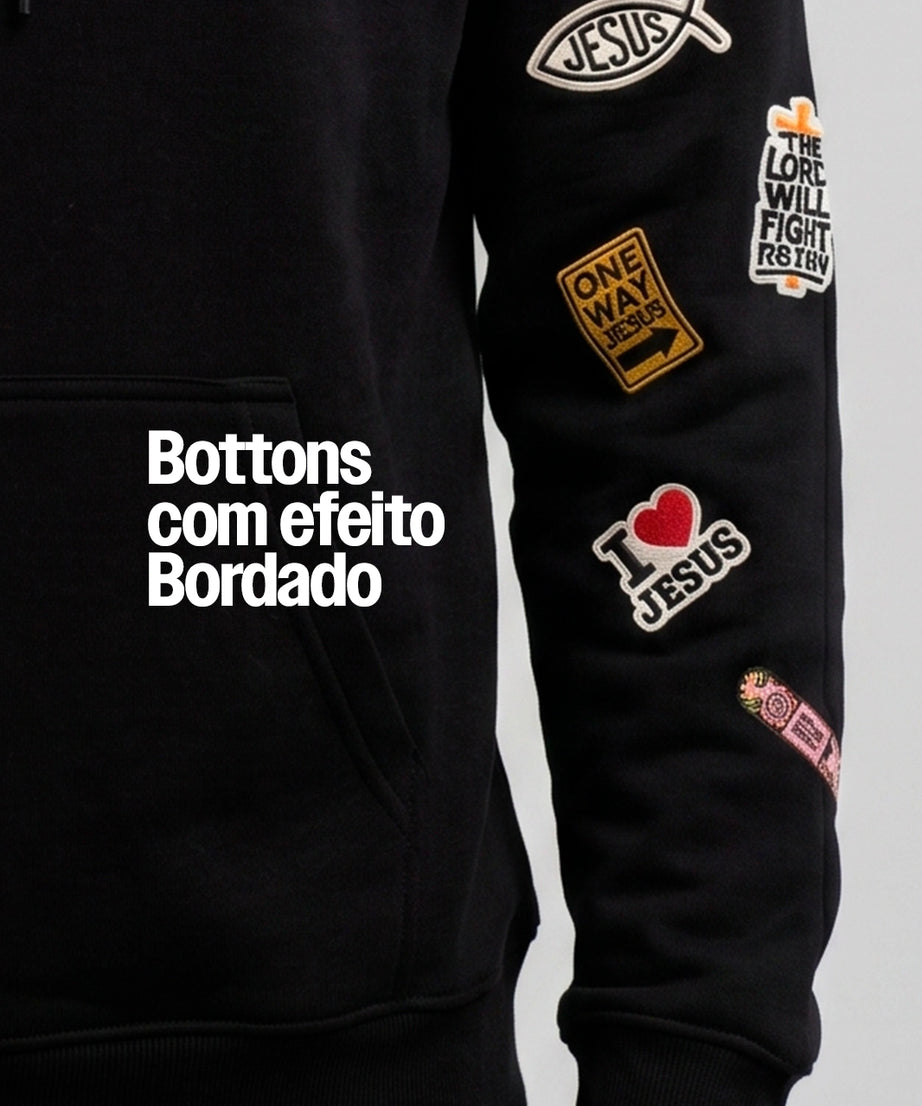 Moletom Unissex Team Jesus Yahjess