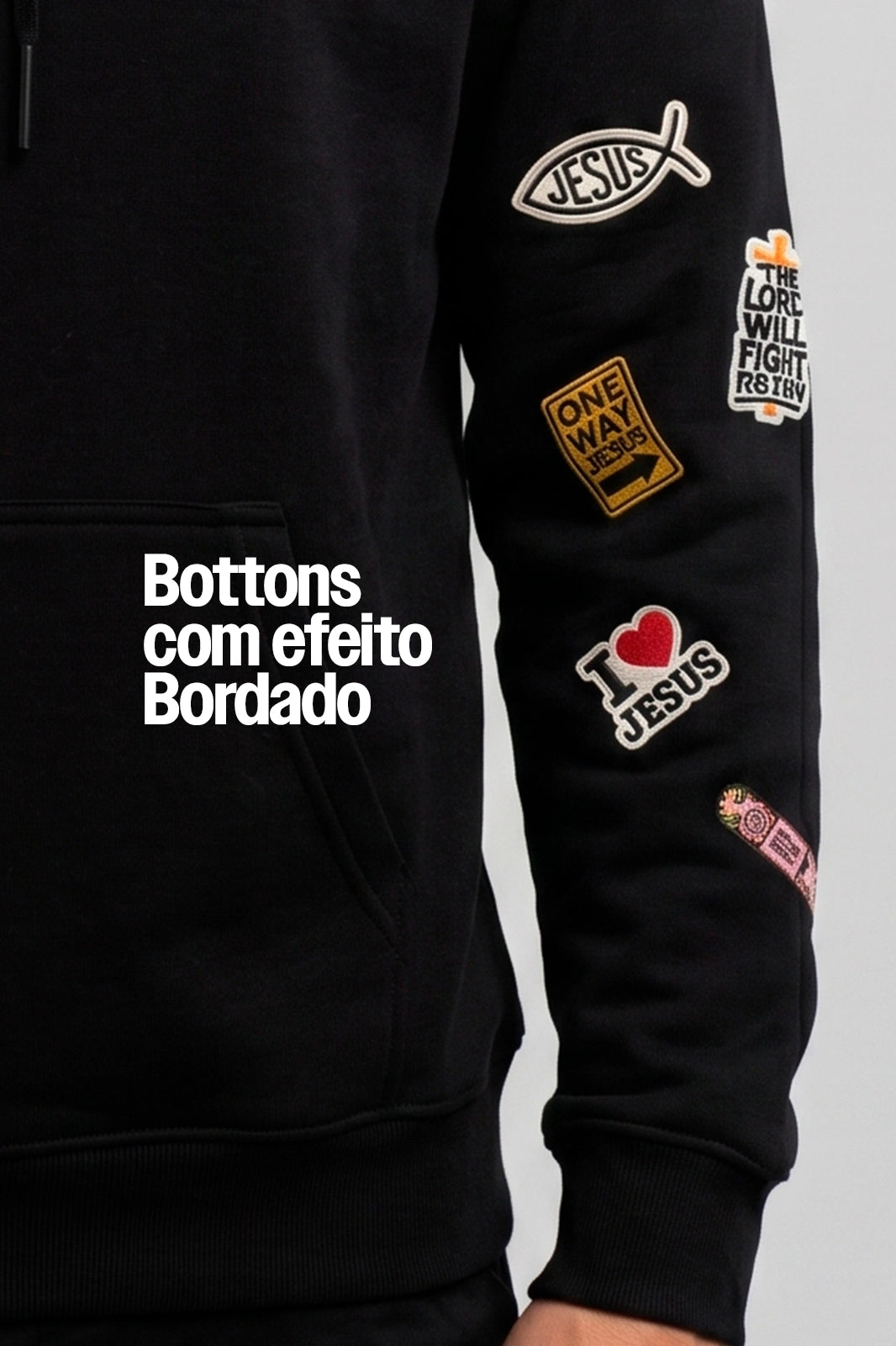 Moletom Unissex Team Jesus Yahjess